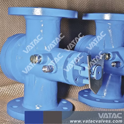 Valvola a maschio con manicotto completamente jacked in acciaio al carbonio fuso A216 Wcb