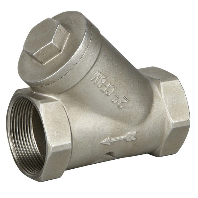 Stainless Steel SS304/SS316 Thread Type NPT, BSPT, Bsp Y-Strainer/Filter